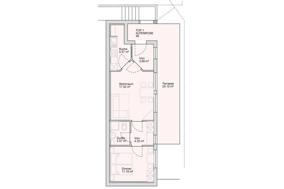 HPG - Grundriss-Homepage-Alpenrose - Appartement Kalkus - Sölden