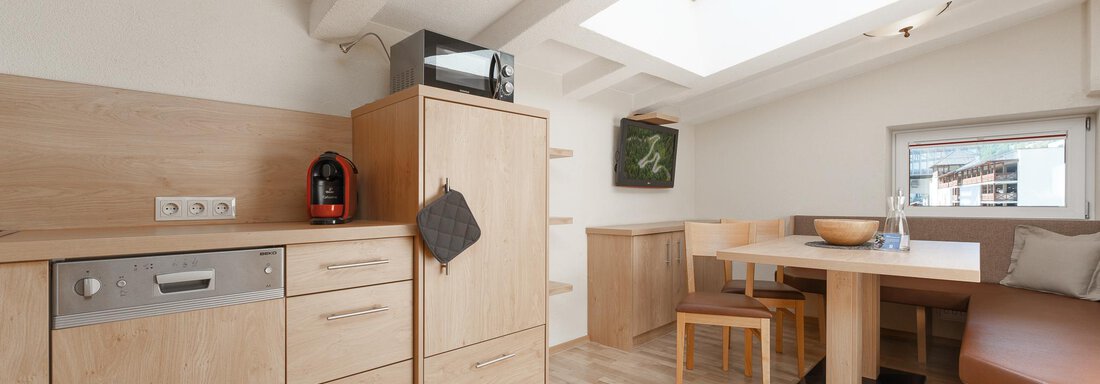 Küche 4 TV - Appartement Oskar - Sölden