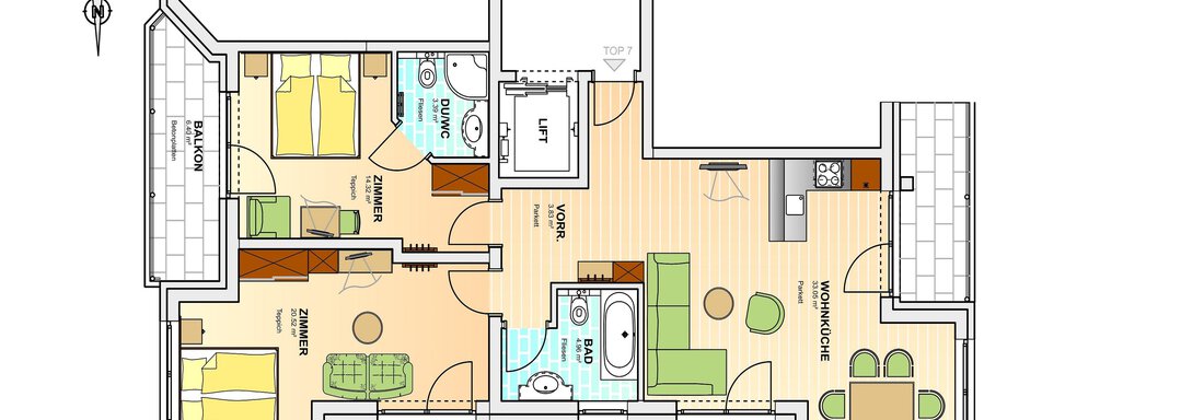 Resi_Top7_Booking - Appartementhaus A CASA "Residenz" - Sölden