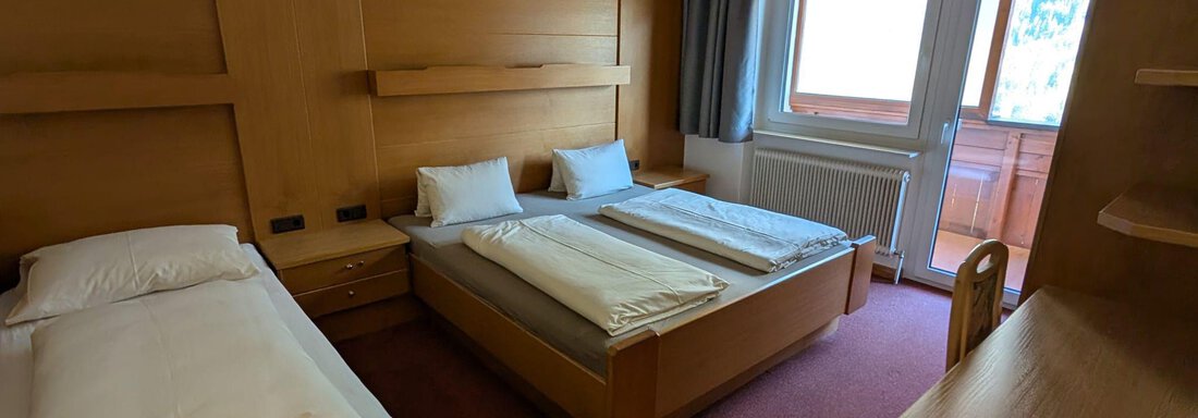 Dreibettzimmer - Appt. Rosmarie - Sölden