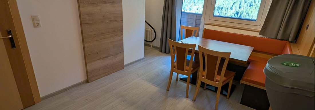 Wohnzimmer mit TV - Appt. Rosmarie - Sölden