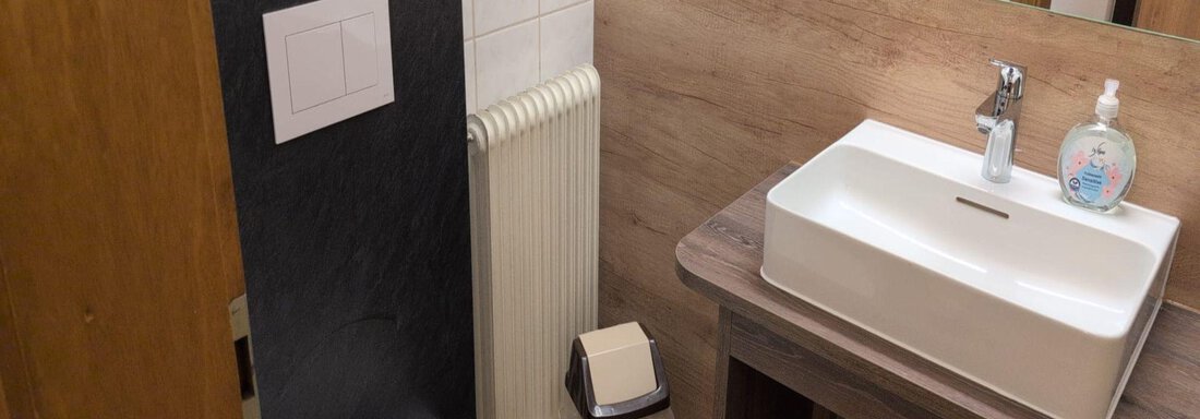 Dusche u. WC - Appt. Rosmarie - Sölden