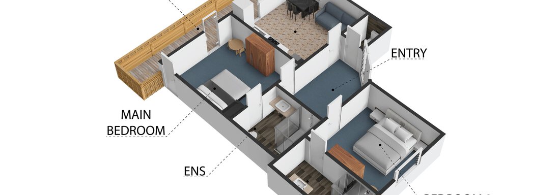 Floor plan Skylodge Ötztal - Belmonte Sölden - Sölden