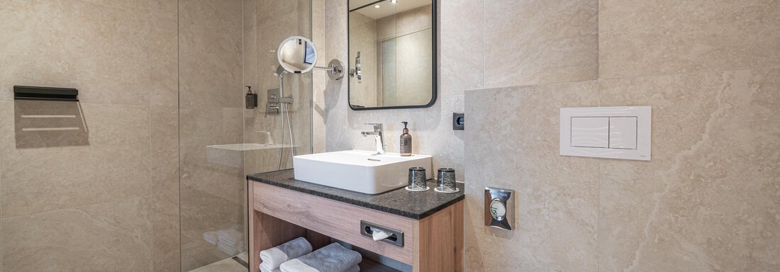 Bad/WC Doppelzimmer Standard - Edelweiss echt.charmant. - Sölden