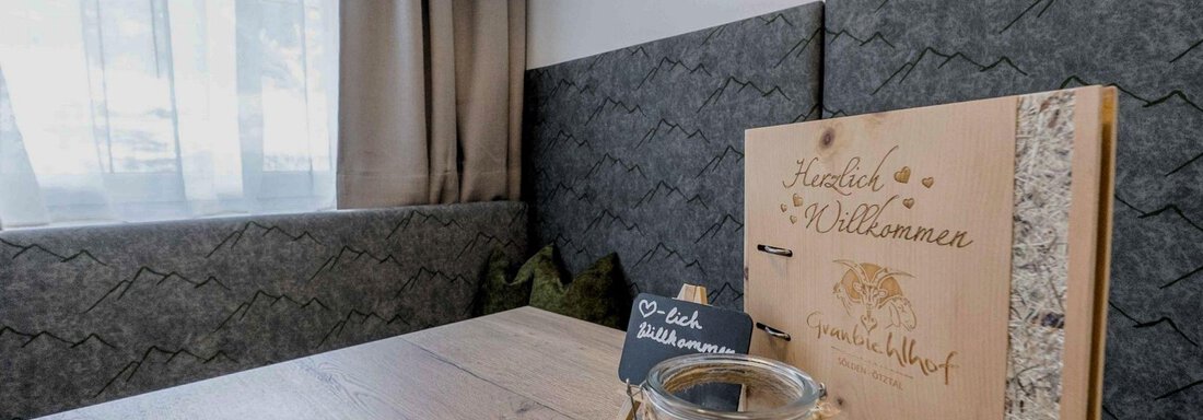 Talblick Eckbank - Granbichlhof - Sölden