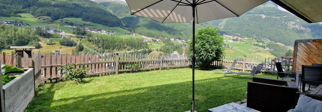 Garten Talblick... - Granbichlhof - Sölden