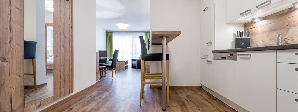 Wohnraum Wohnraum - Hotel-Appartements A CASA "Saphir" - Sölden