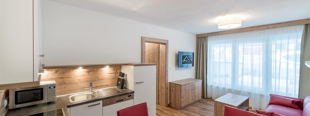Wohnraum Wohnraum - Hotel-Appartements A CASA "Saphir" - Sölden