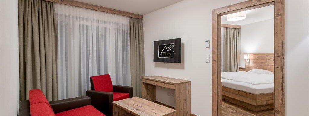 Wohnraum Wohnraum - Hotel-Appartements A CASA "Saphir" - Sölden