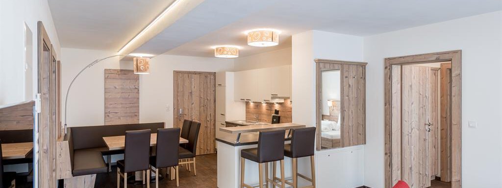 Wohnraum Wohnraum - Hotel-Appartements A CASA "Saphir" - Sölden