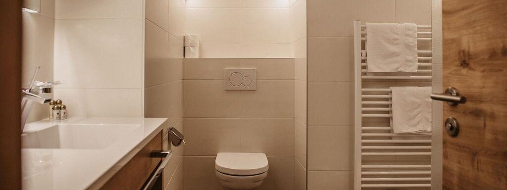 DZ on Top Badezimmer - Hotel Garni Viktoria - Sölden