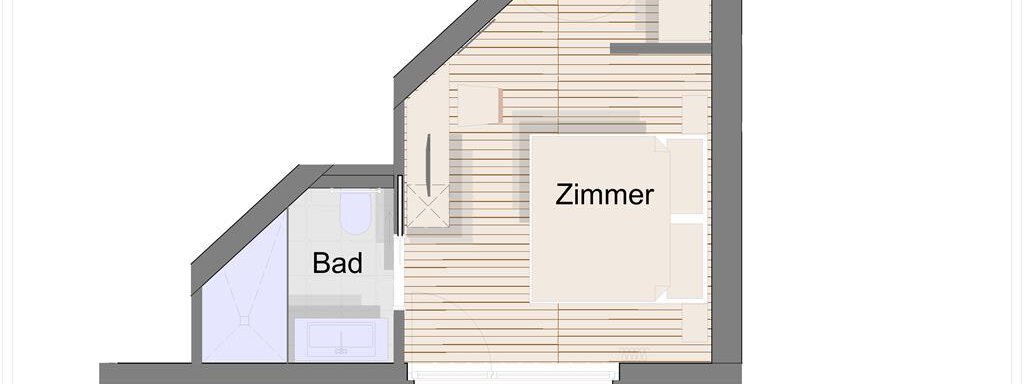 Doppelzimmer Premium - Grundriss - Hotel VAYA Sölden - Sölden