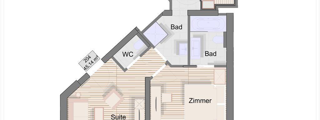 SPA Suite - Grundriss - Hotel VAYA Sölden - Sölden