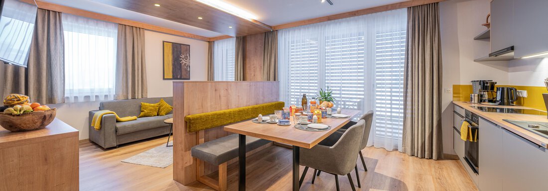 Wohnküche - Apart Dorhoam - Umhausen