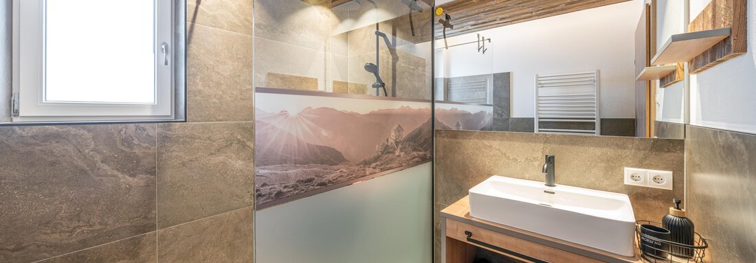 Badezimmer - Apart Dorhoam - Umhausen