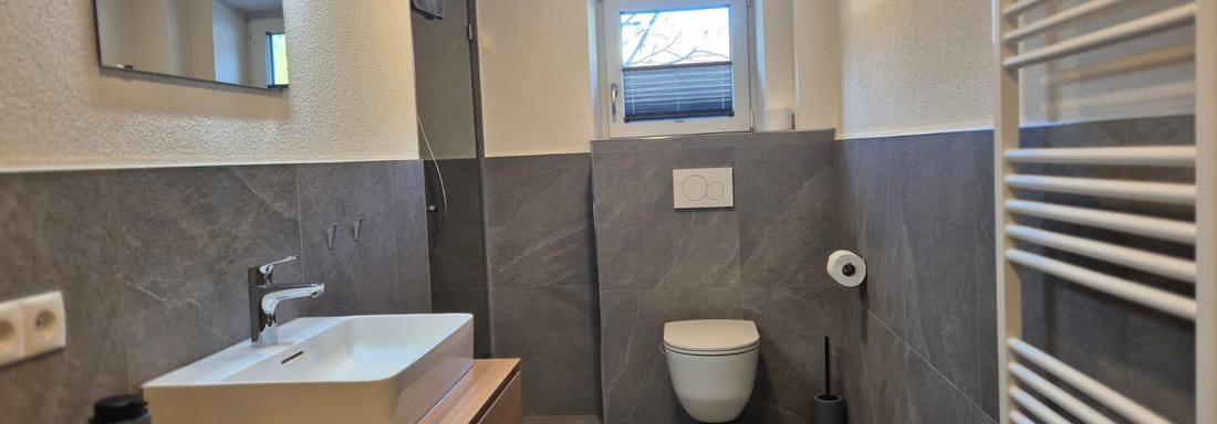 Badezimmer - Apart Spillmann - Umhausen