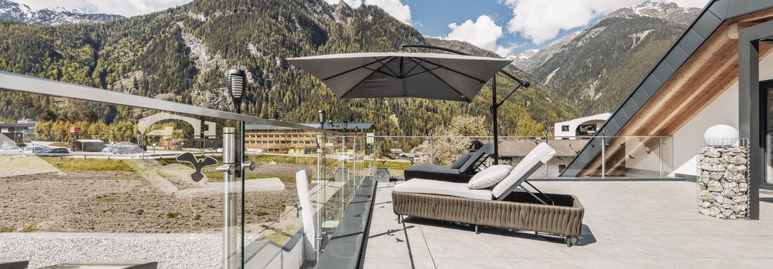 Terrasse - Appart 69 - Umhausen