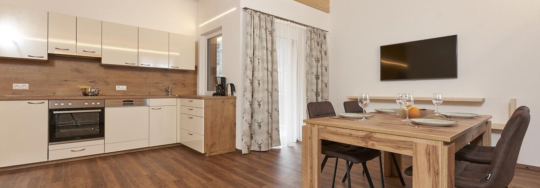 Wohnküche | © Andreas Ebermann (CC C) Wohnküche - Appartement Fritz - Umhausen