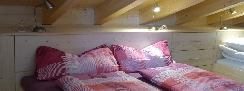 Schlafbereich - Berghütte Schöpf - Umhausen
