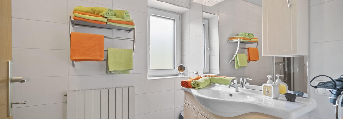 Bathroom - Biancas Ferienwohnung im Haus Roswitha - Umhausen