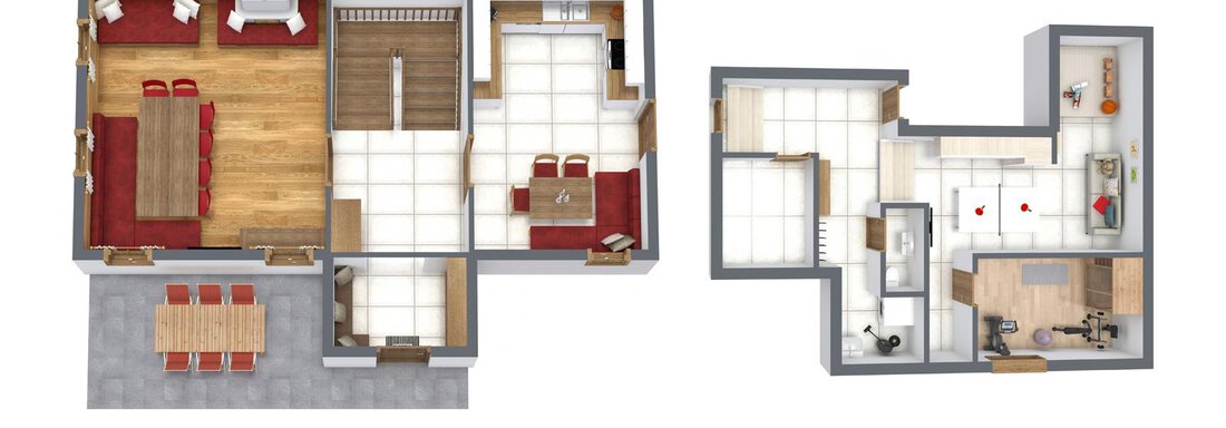 Ferienhaus Ban Brösign im Ötztal - Skizze - Umhausen