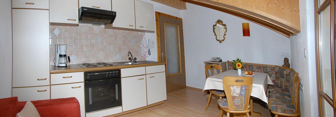 App. Karkopfblick - Küche App. Karkopfblick - Küche - Ferienwohnung Haus Romantika - Umhausen