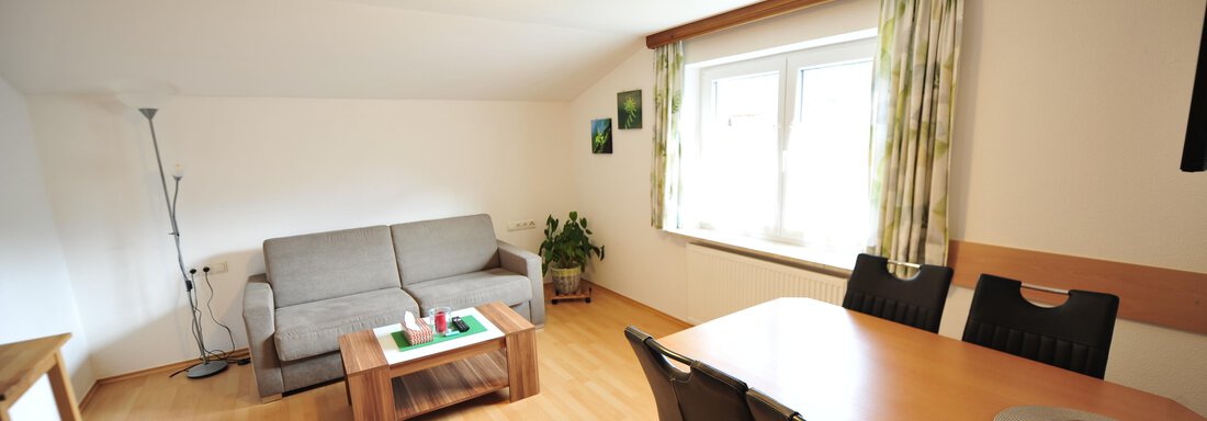 Wohn- und Essbereich - Ferienwohnung Sand - Umhausen
