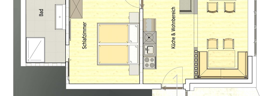 Top 1 Grundriss - Haus Hermine - Umhausen