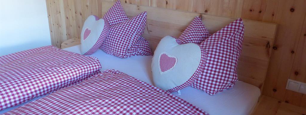 Schlafzimmer - Holzberghof Köfels - Umhausen