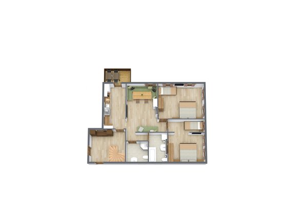 Skizze Apartment Stuibenfall - Landhaus Waldhart - Umhausen