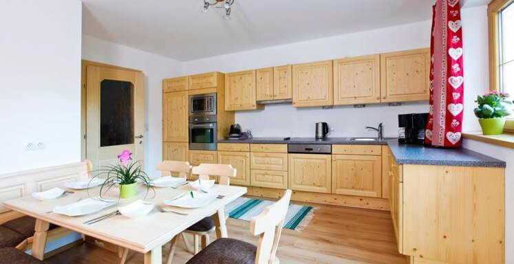 Küche mit Essbereich - Michelas Hof 14155 - Umhausen