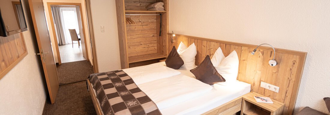 Schlafzimmer - Senner Appartements - Umhausen