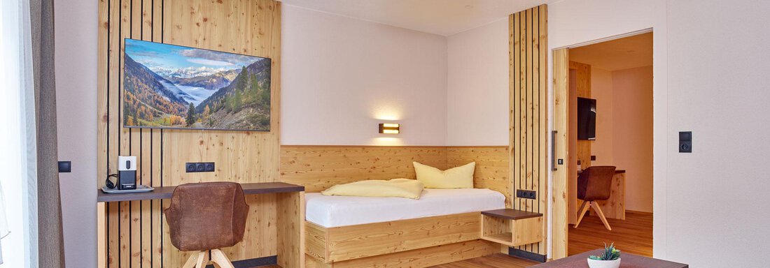 Schlafwohnraum STEINBOCK - Hotel Alt Vent - Tyrol - Vent